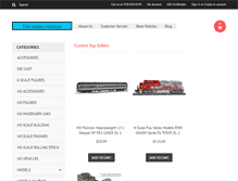 Tablet Screenshot of foxvalleyhobbys.com